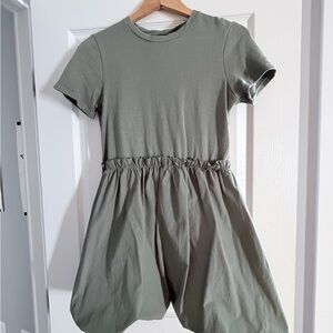 Stylish Olive Green Zara Dress